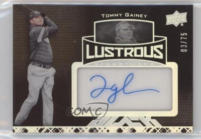 2014 Upper Deck Exquisite Collection UD Black /75 Tommy Gainey #42 Auto - Image 1 of 2