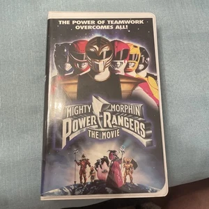 Mighty Morphin Power Rangers The Movie VHS Cult TV Show Action Adventure tested - Picture 1 of 5