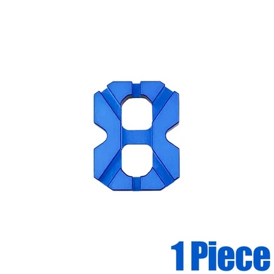 Llave de radios de alta dureza reparación aleación de aluminio llave de radios MTB herramienta de bicicleta de carretera Foto 1 de 4