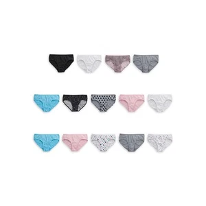 Hanes value pack girls' tagless bikinis panties 14 pack size 6 - Picture 1 of 4
