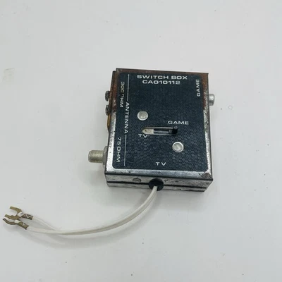 Vintage TV/Computer Switch Box CA010112 300 OHM 75 OHM for Atari 2600 *UNTESTED* - Image 1 of 4