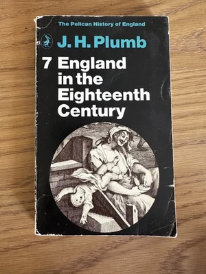 J.H. Plumb 7 England in the Eighteenth Century Pelican History of England 1971 — 第 1/2 张图片