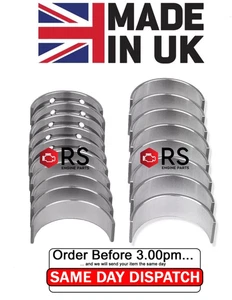 MAIN AND BIG END BEARINGS SET FITS NISSAN JUKE KICKS PULSAR 1.2 1.3 PETROL STD - Picture 1 of 8