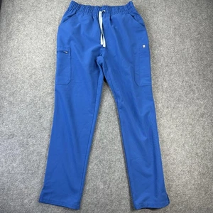 Figs Scrub Pants Damen mittelblau Technical Collection Kordelzug Taschen - Bild 1 von 9