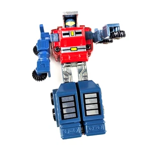 Figura de acción transformadora Gobots Road Ranger MR-18 1983 semi camión Bandai Tonka - Imagen 1 de 8
