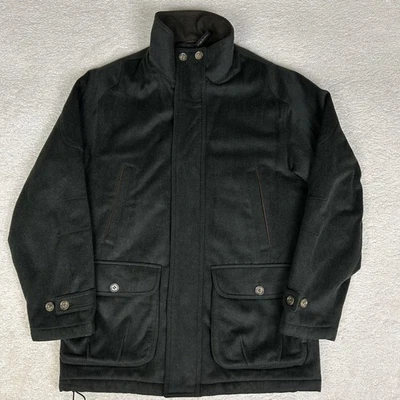 Irish Setter Red Wing Jacket Mens Medium Green Wool Field Hunting Lined Heavy - Image 1 of 4