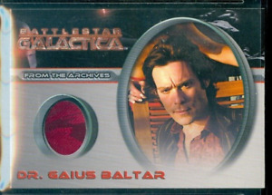 Battlestar Galactica Season 2  ( CC 23  )  Dr Gaius Baltar Costume Card