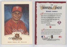 2002 Donruss Diamond Kings Bronze Foil Bobby Abreu #32