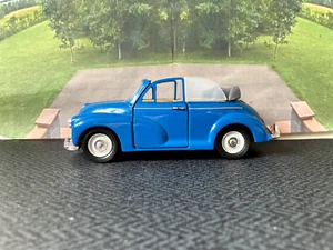 SAICO DIECAST 1:26 MORRIS MINOR CABRIO OPEN - BLAU / GRAU - Bild 1 von 4