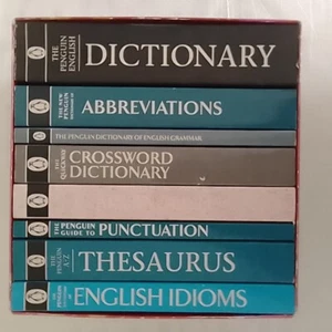 PENGUIN English Reference Collection - 8 Paperback Book Box Set - Picture 1 of 14
