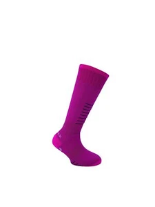 Eurosock ESF20314 Snowbase Jr Ski Socks Magenta, Toddler size 4XS (7-10) - Picture 1 of 2