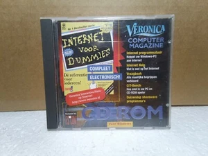 Internet voor Dummies CD-ROM Veronica Computer Magazine 1995 Dutch Windows NOS - Picture 1 of 3
