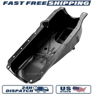 Engine Oil Pan for Cadillac Escalade Chevy C1500 Suburban 5.0L 5.7L GMC C2500 - Picture 1 of 8