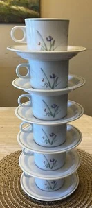 Mikasa Metro Sketch Book Cup And Saucer - Picture 1 of 6
