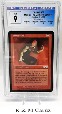 Paroxysm - Exodus - MTG - Graded - CGC 9.0 - Image 1 of 4