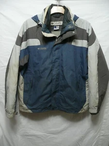 Columbia  Men's Pre Owned Coat  Size  XL Grey Blue MT40+3 - Picture 1 of 3