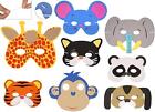 8PC Foam Animal Mask Kids Fancy Dress Party Halloween Xmas Gift Loot Bag Filler