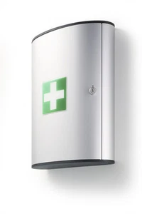 Verbandskasten aus Aluminium FIRST AID BOX L von DURABLE - Imagen 1 de 2