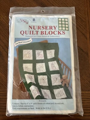 Bloques de edredón para guardería Jack Dempsey #300, patrón 7 - Friends Foto 1 de 2