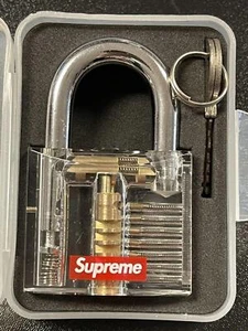 Supreme Transparent Lock Clear Brand New! - Picture 1 of 6