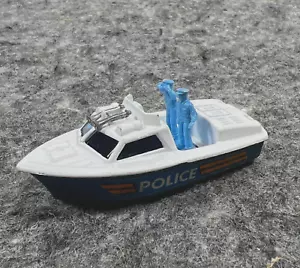 Vintage Matchbox SuperFast Police Launch Speedboat No. 52 1976 - Picture 1 of 16