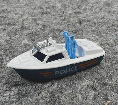 Vintage Matchbox SuperFast Police Launch Speedboat No. 52 1976 - Image 1 of 4
