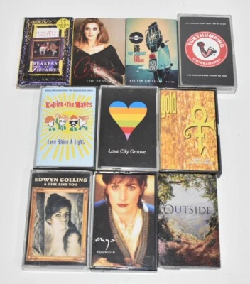 Cassette Tape Bundle 90s 1990s Prince Enya George Michael Katrina Chumbawamba - Image 1 of 4