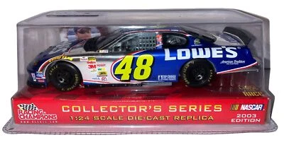 Racing Champions 2003 银铬 Lowe’s Jimmie Johnson 1:24 压铸,(B60) — 第 1/4 张图片