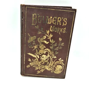 RARE Antique 1851 Bulwer's Works  Volume 6 Book Edward Bulwer Lytton PF Collier - Picture 1 of 13