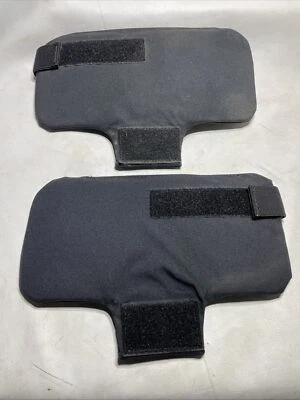 Brian’s Goalpad FLAT Thigh Boards [ SR Black ] Ice Hockey Leg Pads New Hook/loop - Image 1 of 4
