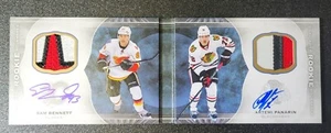 Sam Bennett Artemi Panarin 2015-16 The Cup Dual Rookie Auto Bookmark 16/18 - Picture 1 of 6