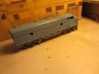HO trains; A OK running early ATHEARN diesel A unit--needs couplers & horns