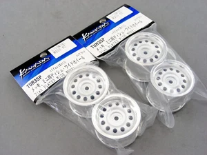 Kawada 1/10 MINI M300GT WIDE 30mm Silver Plated Dish Wheels 2Pair Fit M-Chassis? - Picture 1 of 4