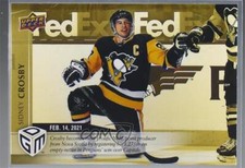 2020-21 Upper Deck Game Dated Moments February Gold /100 Sidney Crosby #15