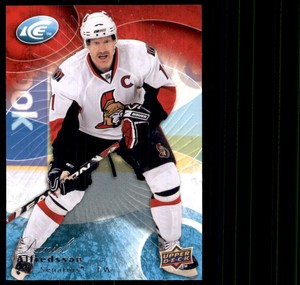2009-10 Upper Deck Ice Daniel Alfredsson Ottawa Senators #39