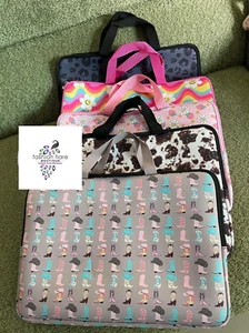 Neoprene Laptop Case - Happy Vibes or Western Girl - Picture 1 of 6