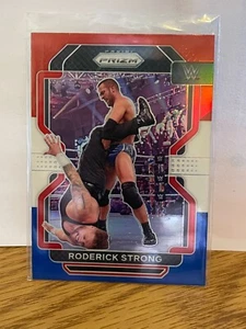 Roderick Strong 2022 Panini Prizm WWE Red White and Blue #163 NXT 2.0 Wrestling - Picture 1 of 2