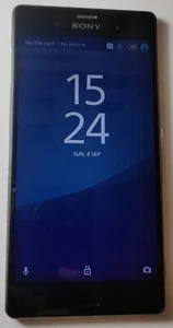 Sony Xperia Z3 D6603 16GB Unlocked Black Working Well #276B Android 6 - Picture 1 of 5