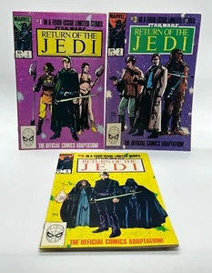 Star Wars Return Of The Jedi #1 #3 & #4 Kiosk Comic Lot Marvel 1983 Film - Bild 1 von 2