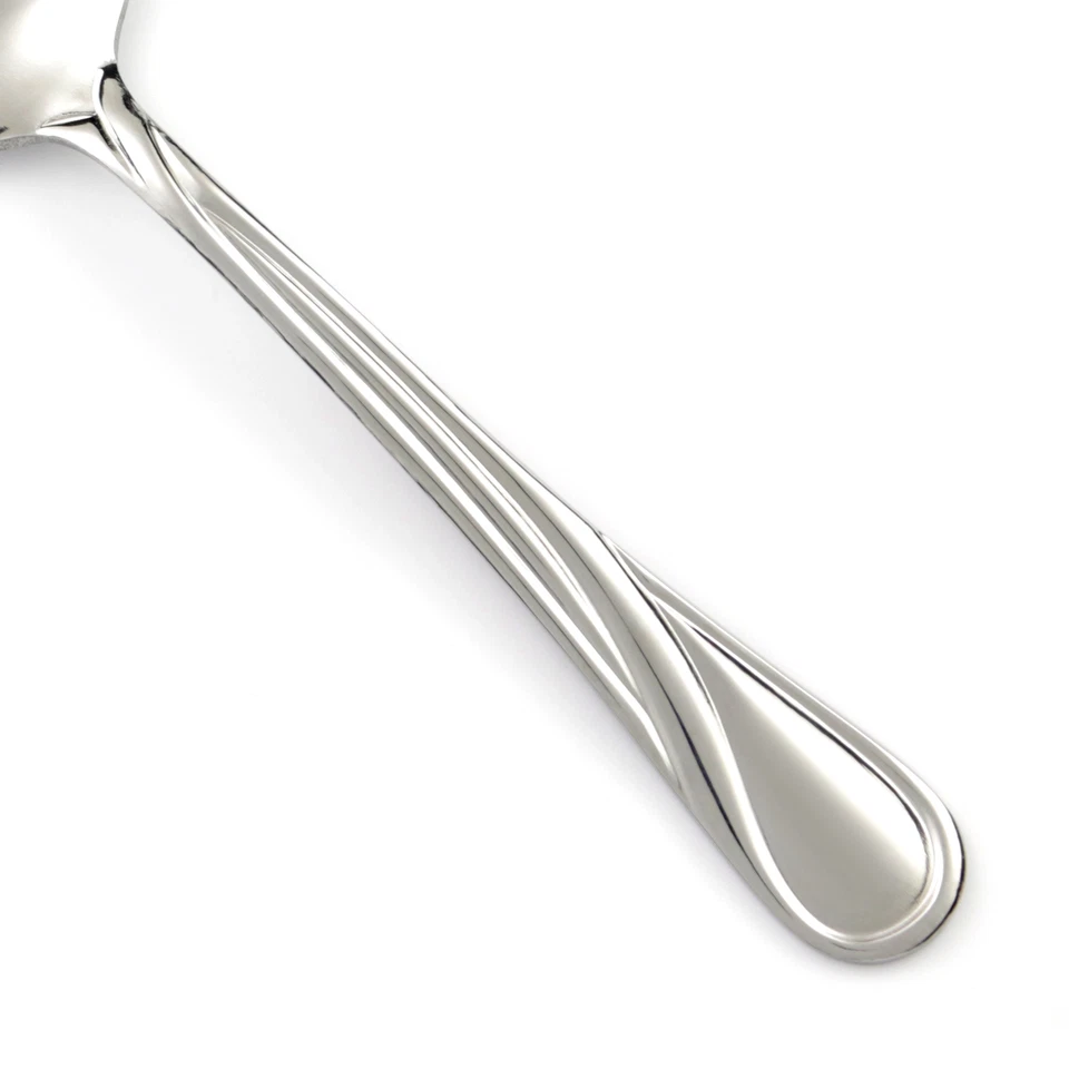 Pfaltzgraff GLENNBROOK Stainless NEW Swirl Glossy Silverware CHOICE Flatware - Image 1 of 1