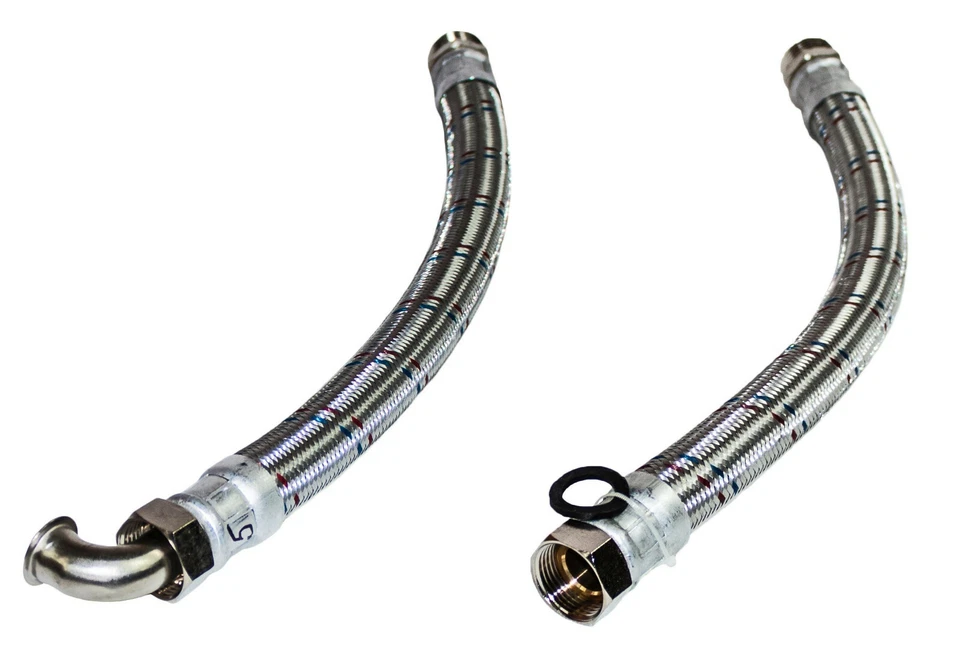 Panzerschlauch 1 Zoll Flexschlauch 30 - 100cm Hauswasserwerk Längenwahl DN25