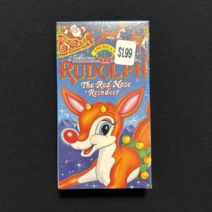 Rudolph The Red Nosed Reindeer 1992 VHS Christmas NEW/Factory Sealed - Picture 1 of 2