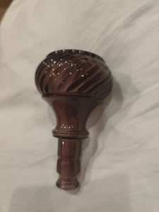 Vintage Jim Beam Decanter Stopper Only Amethyst Glass 1967 Kentucky Derby - Picture 1 of 6