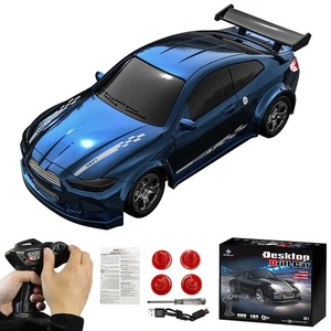 RC Autos Maßstab 1/64, 4WD ferngesteuertes Drift Car mit LED Beleuchtung und Elektron... - Bild 1 von 9