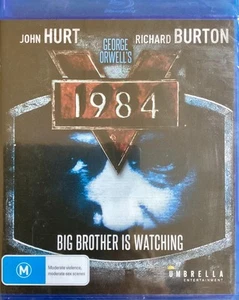1984 - JOHN HURT & RICHARD BURTON - BLU-RAY FREE LOCAL POST - REGION B - Foto 1 di 1