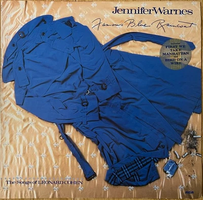 JENNIFER WARNES Famous Blue Raincoat 1987 RCA/CYPRESS EX/EX - Image 1 of 3