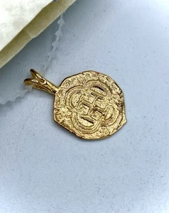Auténtico colgante de plata Galeón Tesoro Hundido 1622 Nuestra Señora de Atocha - Imagen 1 de 6