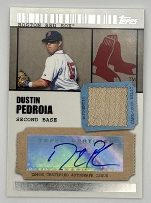 2009 Topps Ticket To Stardom -Autographed Relics Dustin Pedroia #TSAR-DP 278/489 - Image 1 of 3