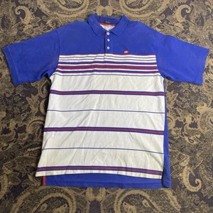 Vtg Y2K Ecko Unltd Button Up The Banks Polo Shirt Men's Size L Hip Hop - Picture 1 of 8
