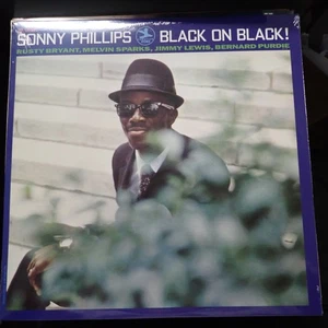 New Sealed SONNY PHILLIPS BLACK ON BLACK PRESTIGE RECORDS PR-10007 LP - Picture 1 of 2